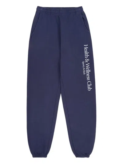 Sporty And Rich H&w Crest Track Pants