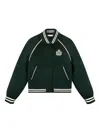 Sporty And Rich H&w Crest Varsity Jacket