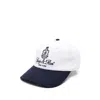 Sporty And Rich Letter Logo Baseball Cap In Multicolor