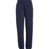 Sporty And Rich Sporty & Rich Health & Wellness Club Cotton Graphic Sweatpants In Dark Navy