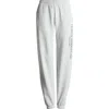 Sporty And Rich Sporty & Rich Health & Wellness Fleece Graphic Sweatpants In Heather Gray