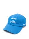 Sporty And Rich Health Is Wealth Cotton Baseball Cap