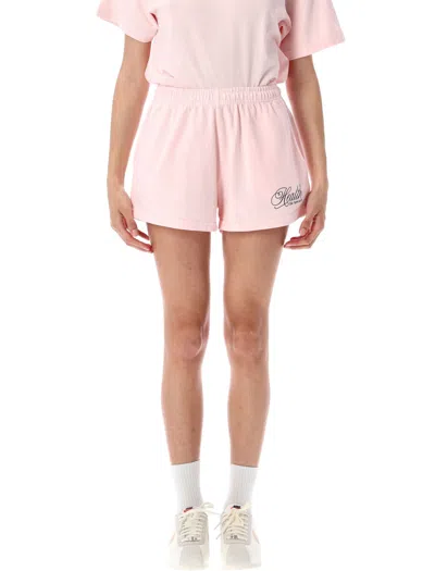 SPORTY AND RICH SPORTY & RICH HEALTH SCRIPT DISCO SHORT