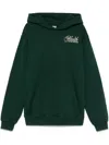 Sporty And Rich Health Script Hoodie In Green