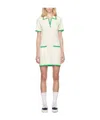 Sporty And Rich Hilary Dress In White