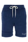 Sporty And Rich Sporty & Rich Logo Detailed Drawstring Shorts