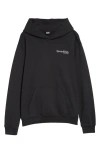 Sporty And Rich Sporty & Rich Hwcny Oversize Cotton Fleece Graphic Hoodie