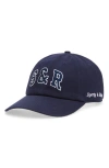 Sporty And Rich Sporty & Rich Ivy Adjustable Baseball Cap In Blue