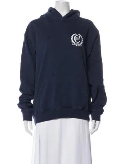 Pre-owned Sporty And Rich Jacket In Blue
