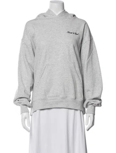 Pre-owned Sporty And Rich Jacket In Grey