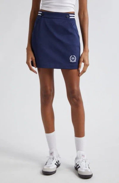 Sporty And Rich Kelly Skirt In Navy