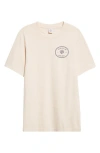 Sporty And Rich Sporty & Rich Kennedy Crest Cotton Graphic T-shirt In Brown
