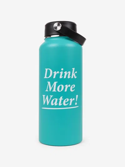 Sporty And Rich Sporty & Rich Kids Drink More Water Bottle (1 Litre Capacity) In Green