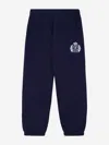 Sporty And Rich Kids H&w Crest Joggers In Blue