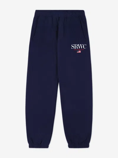 Sporty And Rich Sporty & Rich Kids Nautical Joggers In Blue
