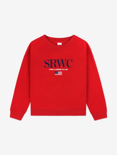 Sporty And Rich Sporty & Rich Kids Nautical Sweatshirt In Red