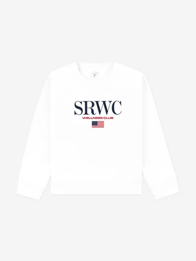 Sporty And Rich Sporty & Rich Kids Nautical Sweatshirt In White