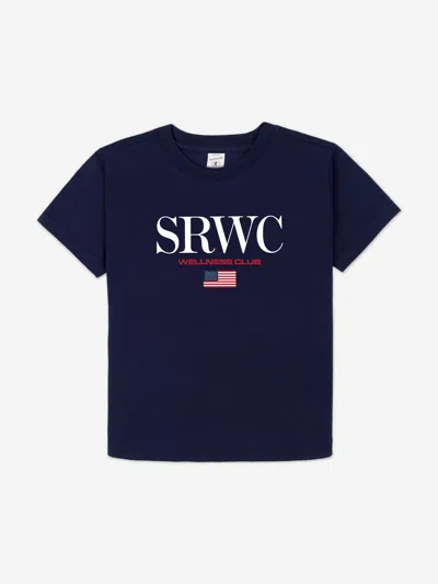 Sporty And Rich Sporty & Rich Kids Nautical T-shirt In Blue