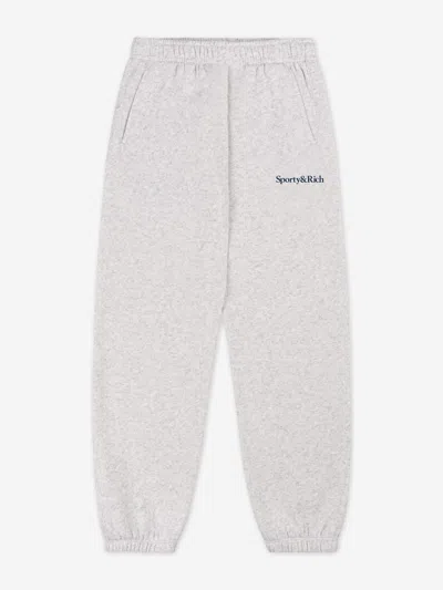 Sporty And Rich Sporty & Rich Kids Vendome La Joggers In Gray
