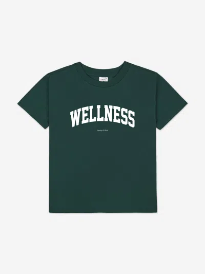 Sporty And Rich Sporty & Rich Kids Wellness Ivy T-shirt In Green