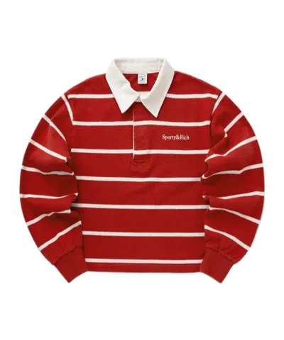 Sporty And Rich Knitted Polo Shirt
