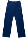 Sporty And Rich Knitted Track Pants In Blue