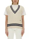 SPORTY AND RICH KNITTED VEST