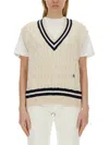 SPORTY AND RICH SPORTY & RICH KNITTED VEST UNISEX