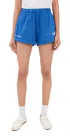 Sporty And Rich La Dodgers Serif Disco Shorts Team Blue In Blue