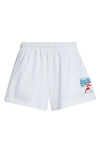 Sporty And Rich Sporty & Rich La Marathon Cotton Disco Shorts
