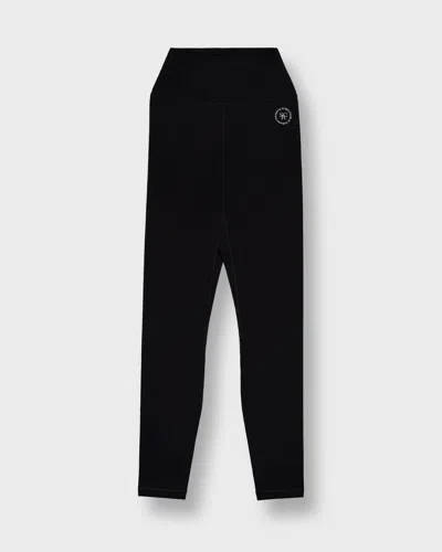 Sporty And Rich Sporty & Rich Leggings Srhwc In Black