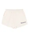 Sporty And Rich Lion Health Disco Shorts In Neutral