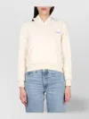 Sporty And Rich Logo Detail Hooded Kangaroo Pocket Knitwear