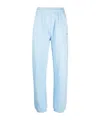 Sporty And Rich X Lacoste Cotton Track Pants In Blue