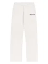 Sporty And Rich Logo-embroidered Trousers In White