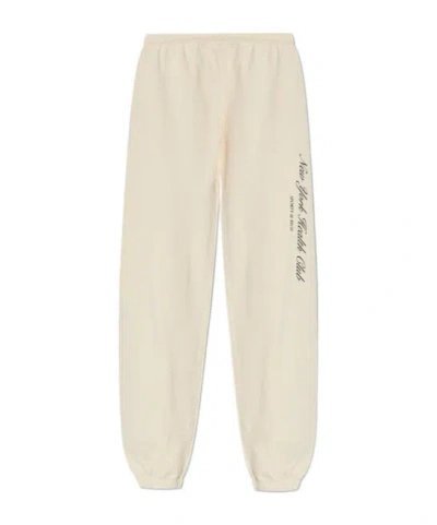 Sporty And Rich Logo Pattern Sweatpants