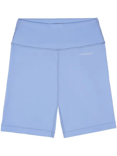 Sporty And Rich Biker Short N.03 In Blue