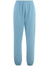 Sporty And Rich Sporty & Rich Logo Print Sweatpants In Blue