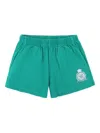 Sporty And Rich Logo-print Elastic-waist Shorts