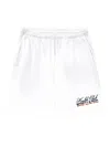 Sporty And Rich Logo-print Shorts In White