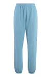 Sporty And Rich Sporty & Rich Logo Print Sweatpants In Blue