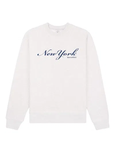 Sporty And Rich Logo-print Sweatshirt