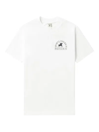Sporty And Rich Logo-print T-shirt