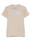 Sporty And Rich Cotton T Shirts In Neutral