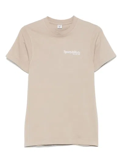 Sporty And Rich Logo-print T-shirt