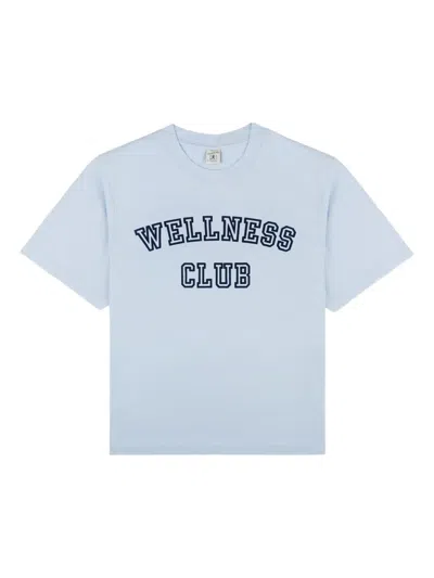 Sporty And Rich Logo-print T-shirt In Multi