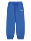 Sporty And Rich Logo-print Track Pants In Blue