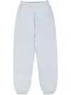 Sporty And Rich Logo-print Track Pants In Blue