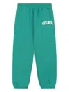 Sporty And Rich Logo-print Track Pants In Green