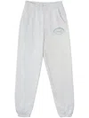 Sporty And Rich Logo-print Track Pants In Grey